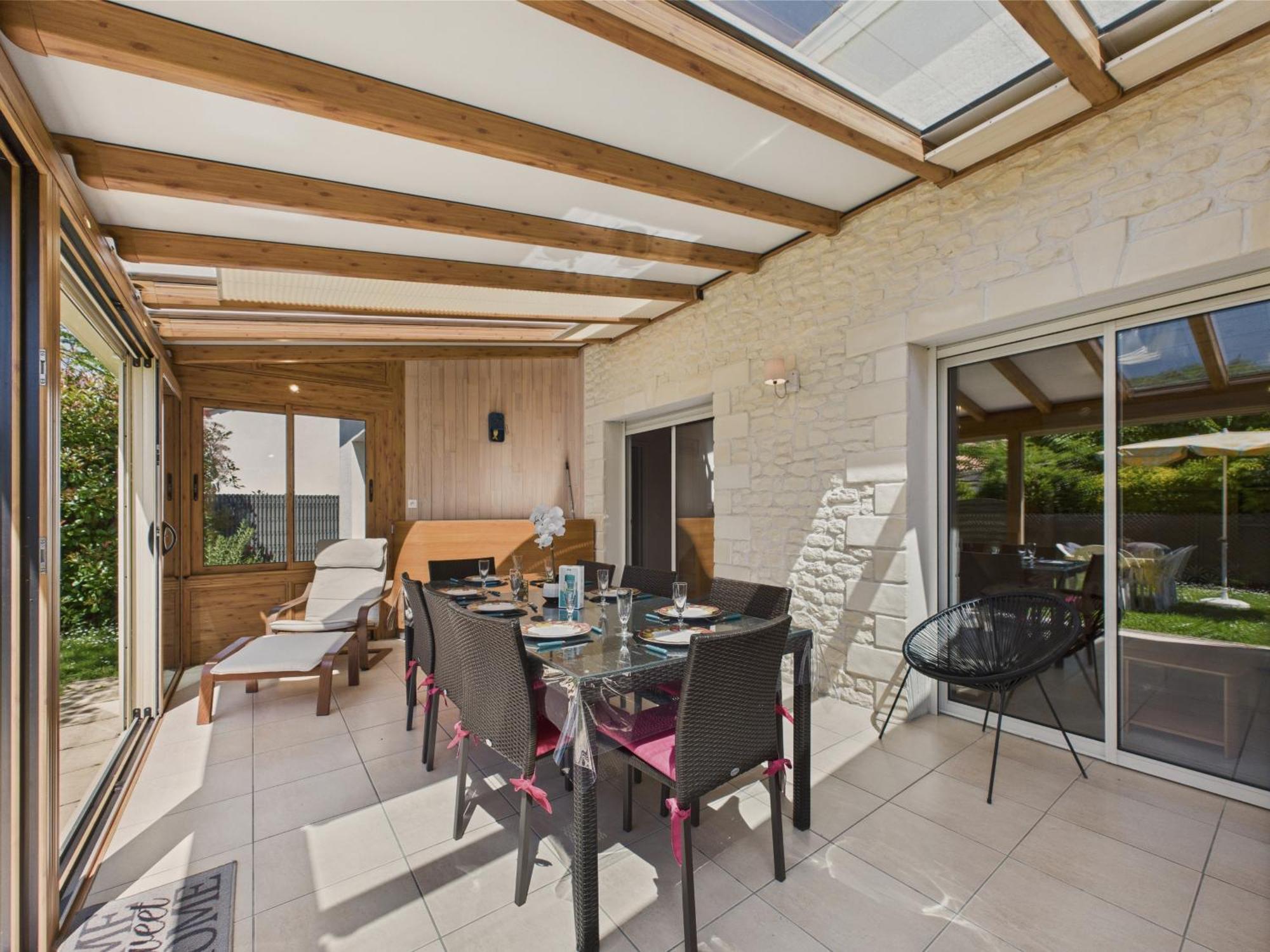 Maison Pour 8 - 5Min De La Plage - Jardin & Veranda Longeville-sur-Mer Exterior photo